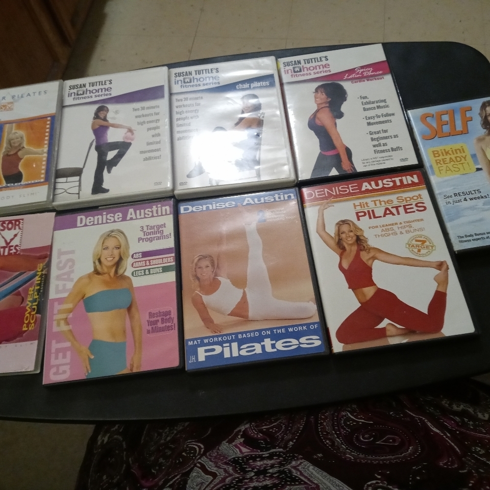 Exercise 9 Dvds Bundle Good Condition - image 1